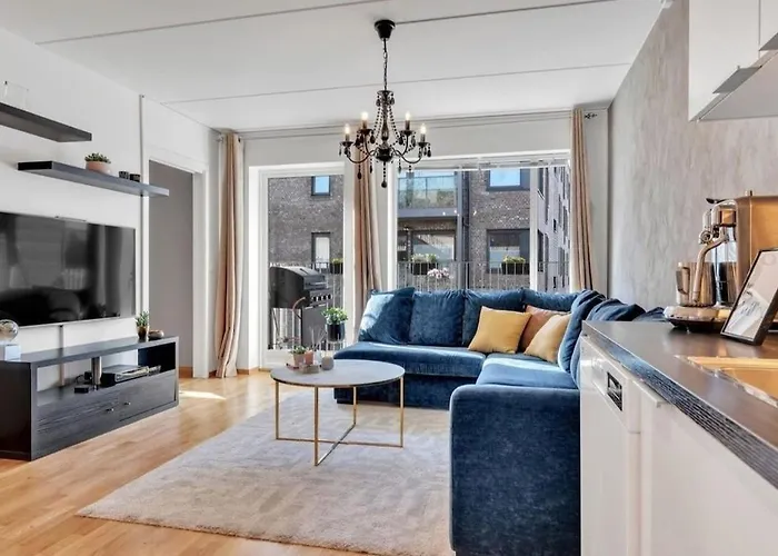 Apartmán Elegant And Spacious Oslo